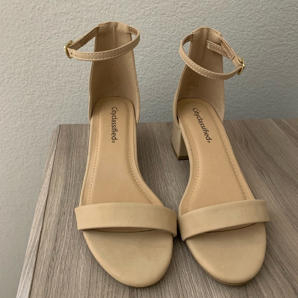 Nude heels
